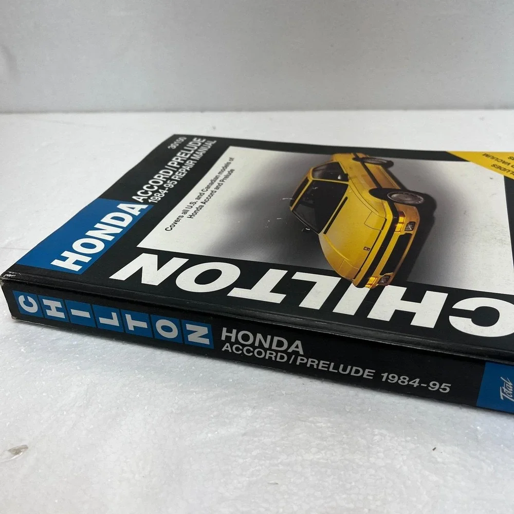 Chilton Repair Manual Honda Accord Prelude Care Shop Manual 30150 1984 to 1995